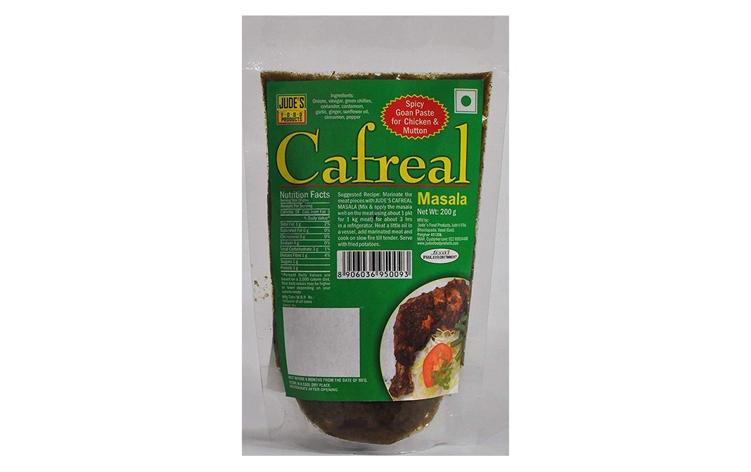 Jude's Cafreal Masala    Pack  200 grams
